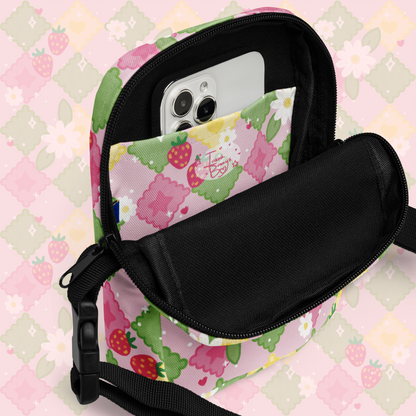 Spring Picnic Adjustable Crossbody Bag