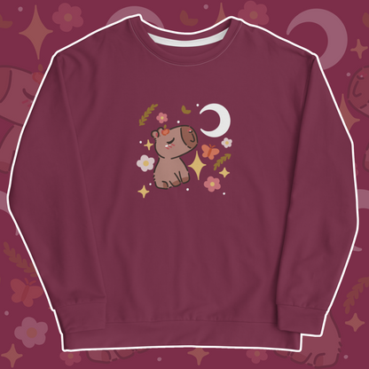 Carefree Capybaras Unisex Sweatshirt