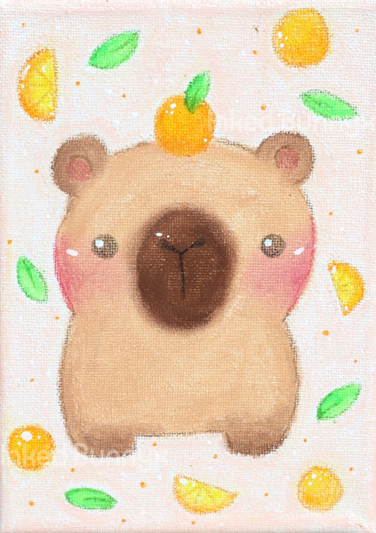 Citrus Snacks Art Print